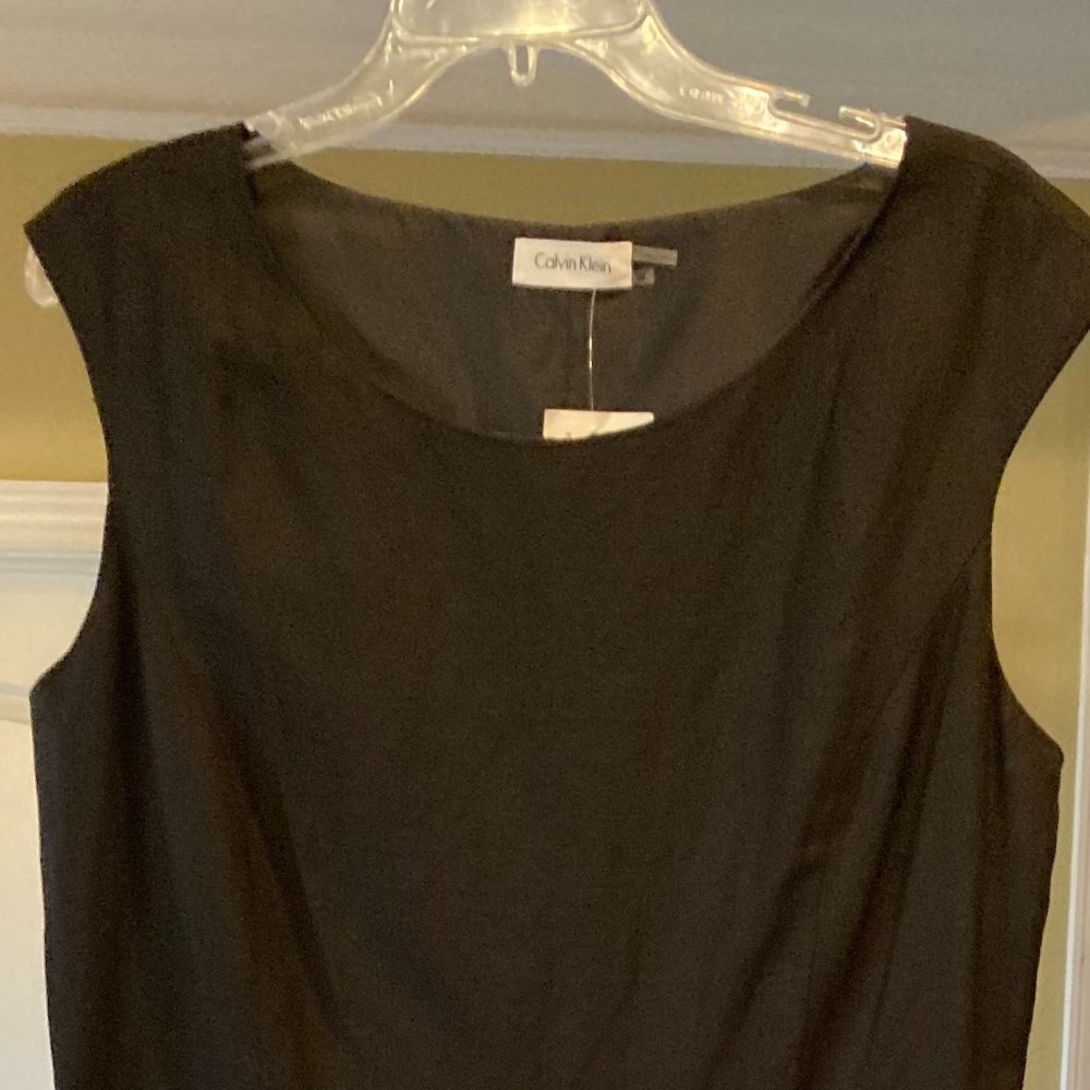 Calvin Klien Sleeveless Sheath Dress